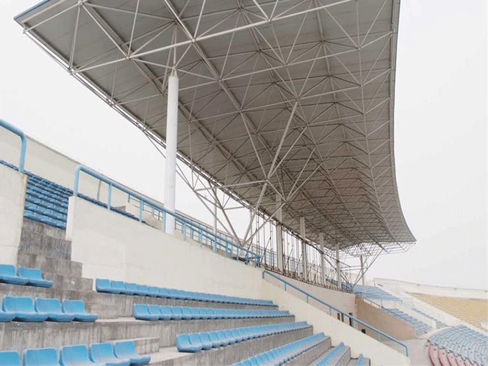 辛集四小体育馆网架